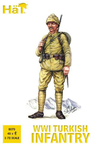 1/72 WWI T&amp;#252;rkische Infanterie