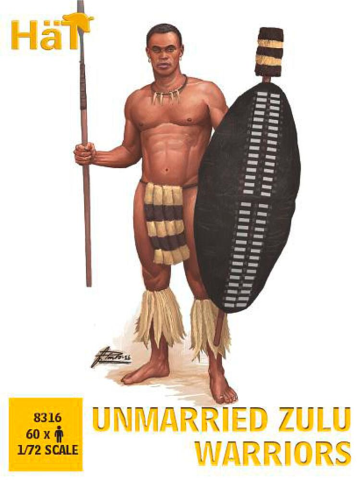 1/72 Zulu-Krieger, ledig