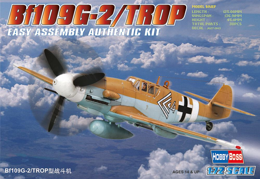 1/72 Me Bf 109 G2 TROP