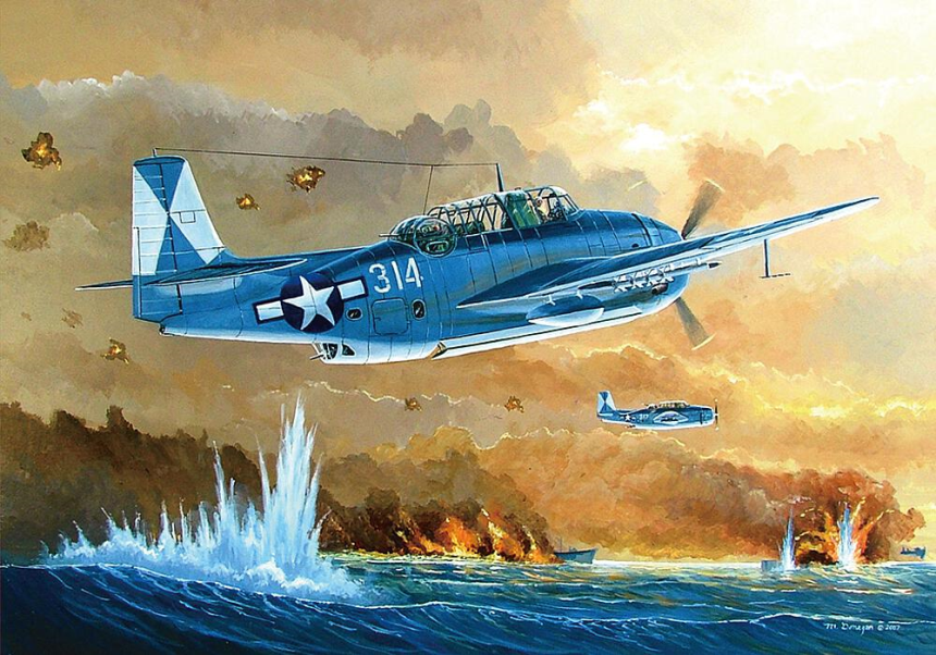 1/48 TBM-3 Avenger Torpedo Bo