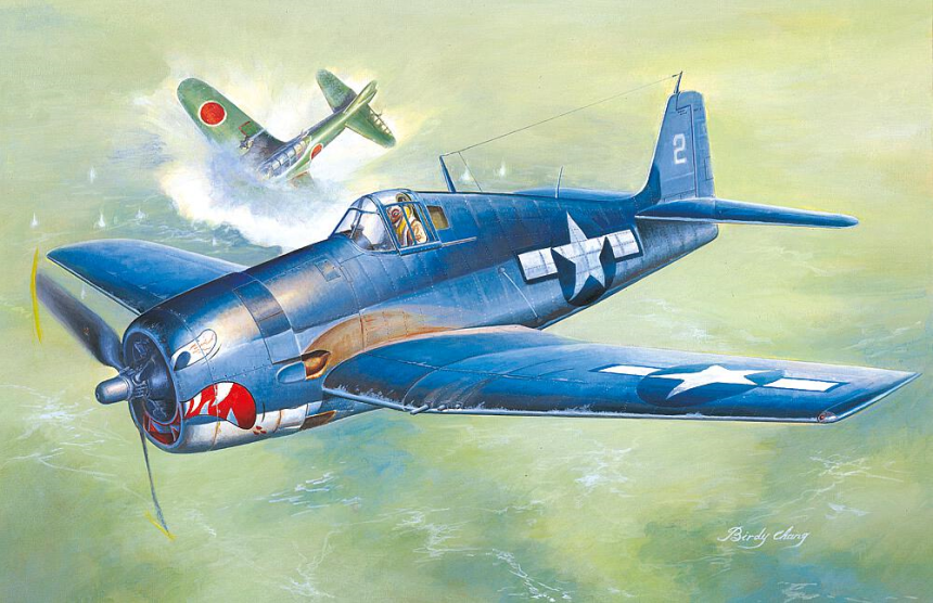 1/48 F6F-3 Hellcat, Fr&#252;he Ver