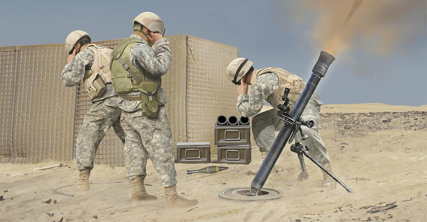 1/3 M252 Mortar