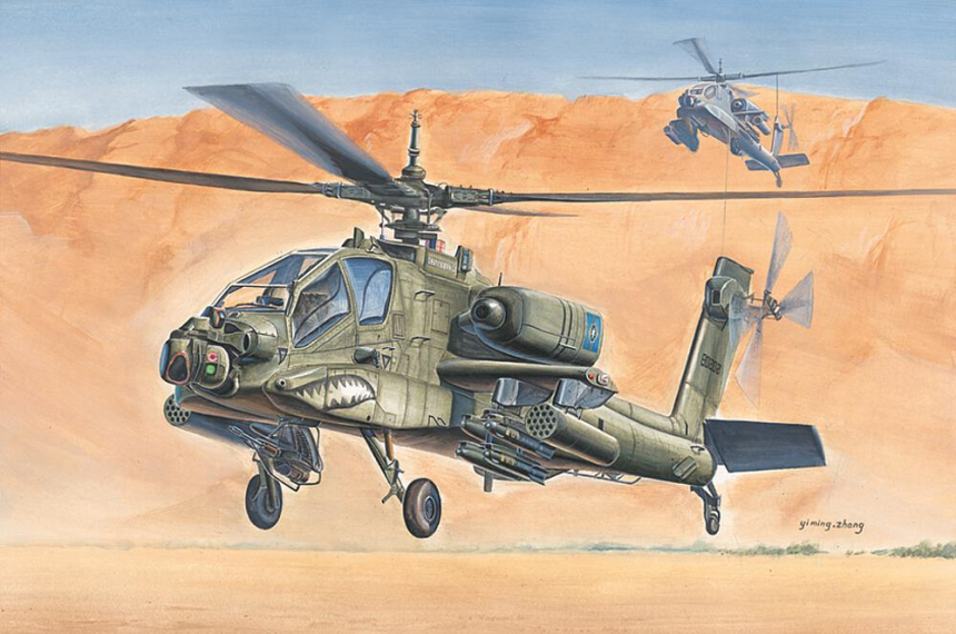 1/72 AH-64A Apache