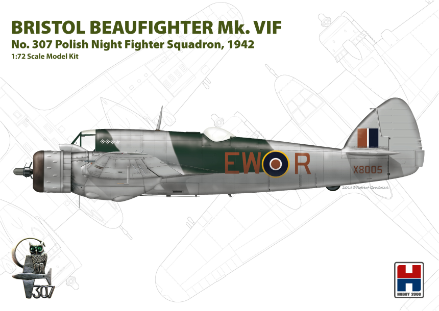 1/72 Beaufighter Mk. VIF 307 Polish Sq