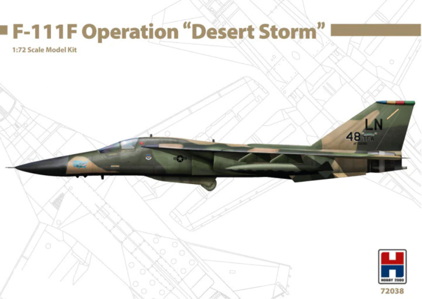 &quot;1/72 F-111F Operation &quot;&quot; Desert Storm &quot;&quot; - NEW &quot;