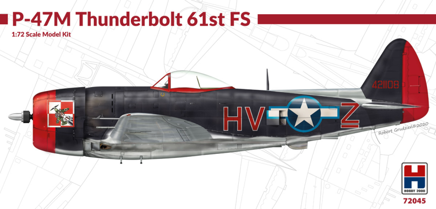 1/72 P-47M Thunderbolt 61st Fighter Squadron