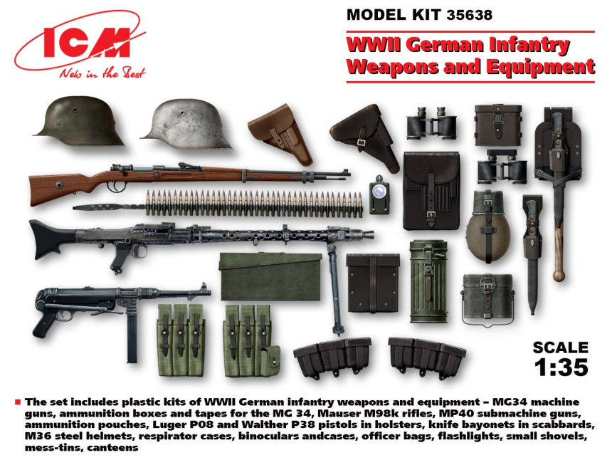 1/35    Germ. Inf. Weapons &amp;amp; Equipment WW II