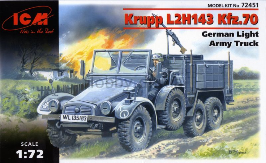1/72 Krupp Kfz.70 L2H143