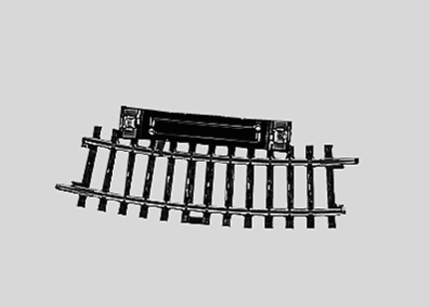 H0 Schaltgleis r360 mm.15 Gr.