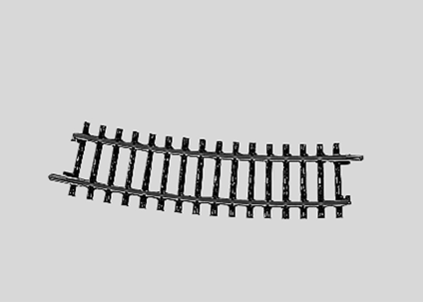 Rail courbe