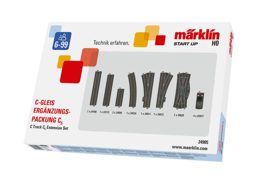 H0 C-Gleis Erg&#228;nzungspackung C5