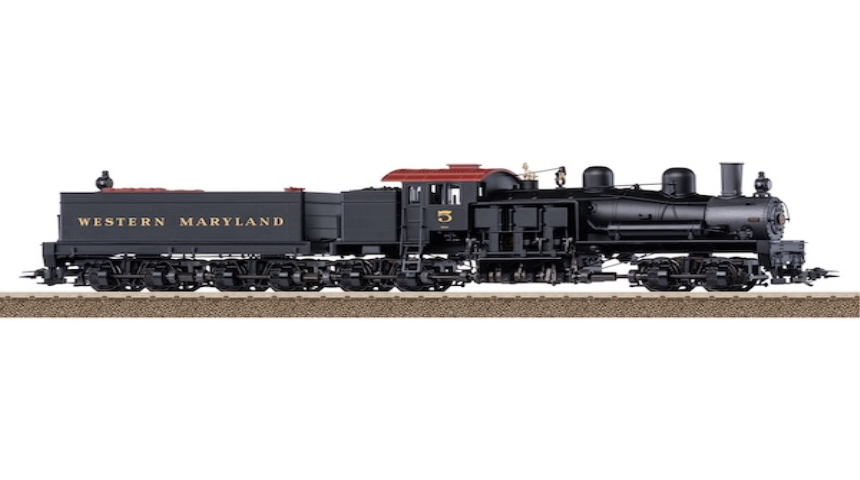 H0  US-Getriebe-Dampflokomotive Bauart Shay