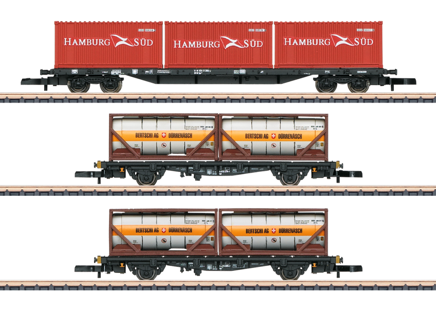 Z Containertragwagen-Set DB AG