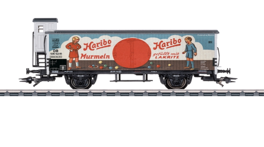 H0 K&amp;#252;hlwagen mit Bremserhaus HARIBO