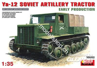 1/35 Svie Artillery Tractor Ya-12 Early Prod.