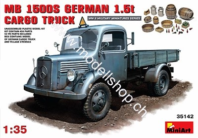 1/35 L1500 S German1,5 t 4x2 Cargo Truck