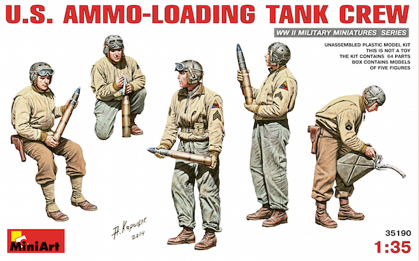 1/35 U.S. Ammo-Loading Tank Crew