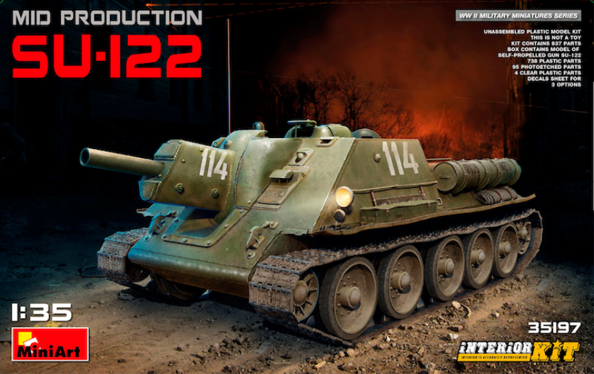 1/35 SU-122 Mid Prod.