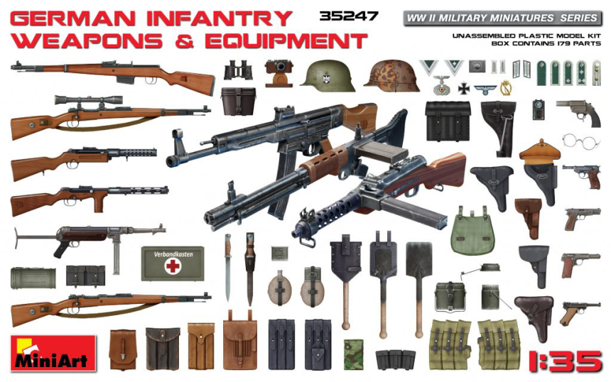 1/35 German Infantry &amp;amp; Equipment