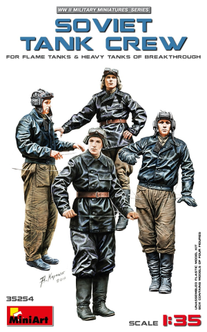 1/35 Soviet Tank Crew (for Flame Tanks &amp;amp; Heavy Tanks of Breakthrough)