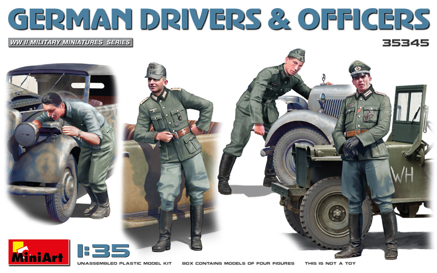 1/35 German Drivers &amp;amp; Officers