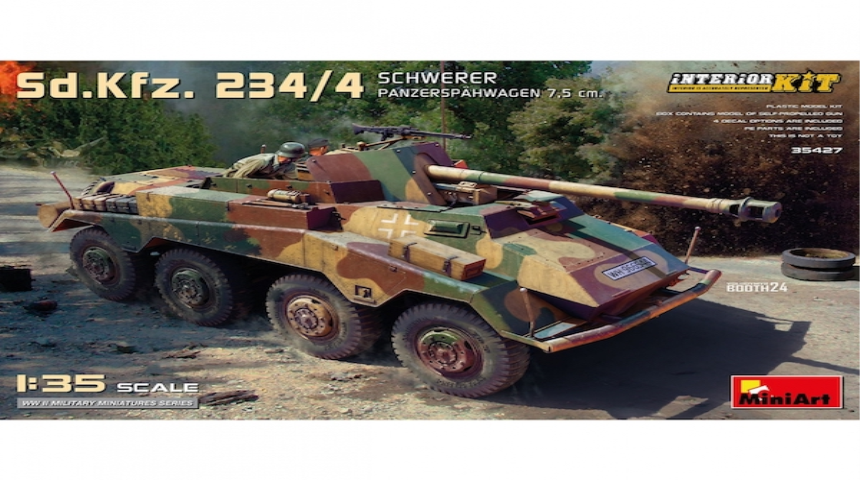 1/35 Sd.Kfz.234/4 Panzersp&amp;#228;hwagen w/Int.
