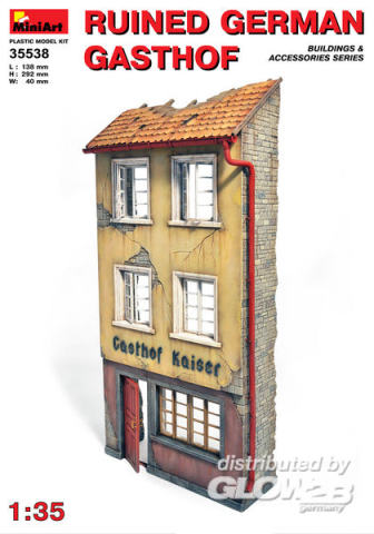 1/35 Ruined German “Gasthof Kaiser”