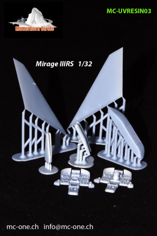 1/32 Mirage III RS. Late. Canards. IP. Chaff &amp;amp; Flare. RWR