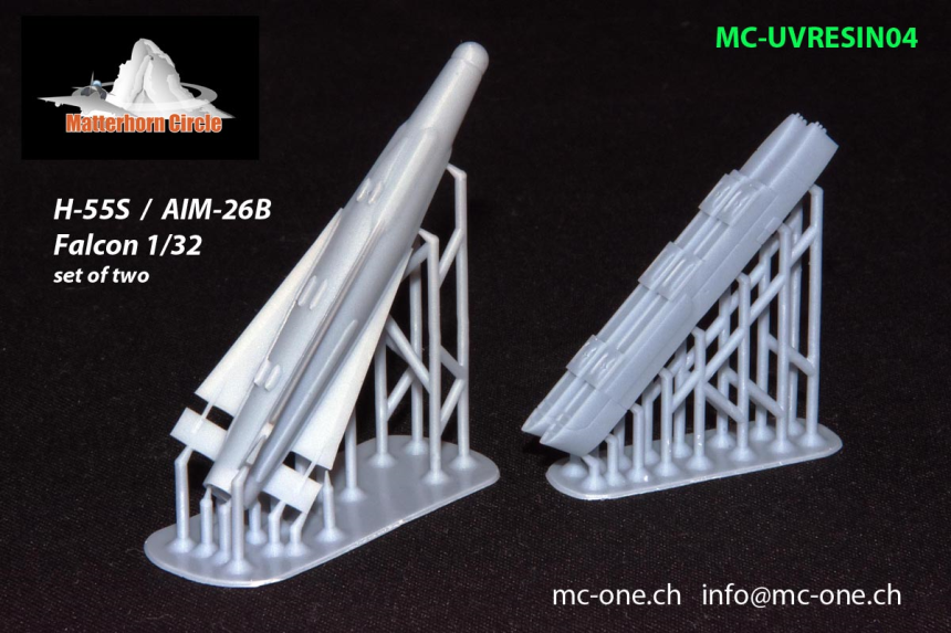 1/48 H-55S. AIM-26B Falcon