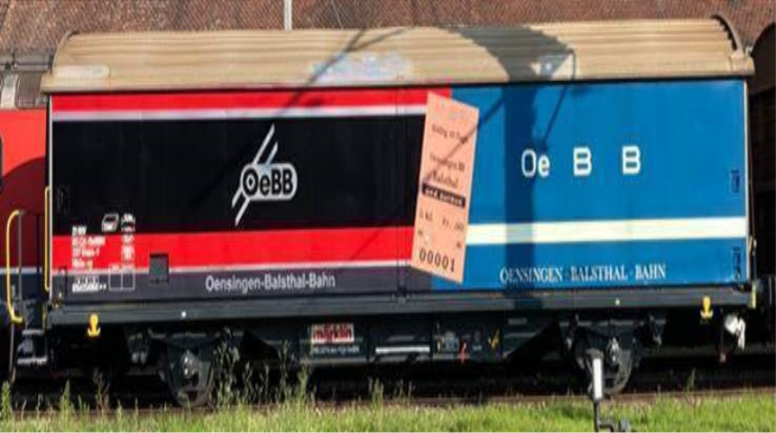 H0  Schiebewandwagen Hbils Jubil&amp;#228;um OeBB 