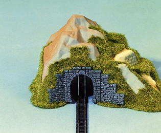 Z Tunnel-Portal 1-gleisig, Kunststoff
