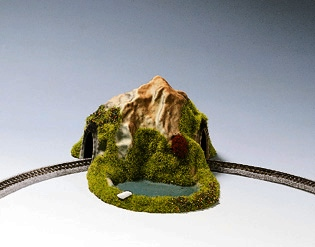 Z Tunnel 1-gleisig gebogen