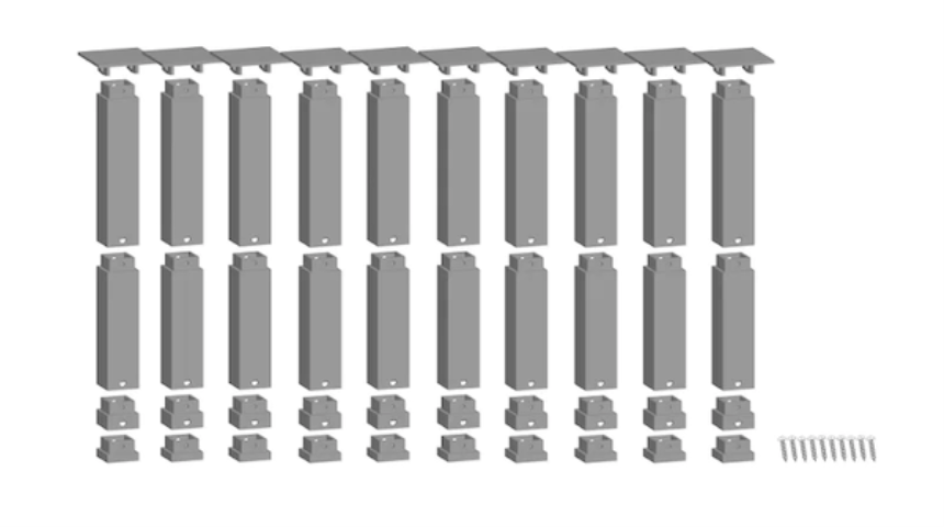 H0 /N Easy-Track Pfeiler Set Oben