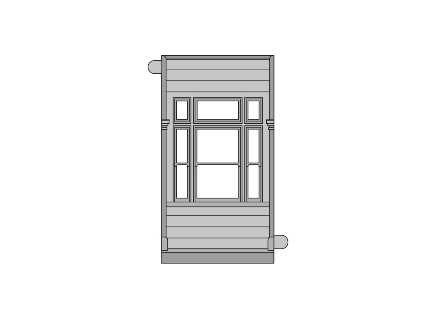 Window Panels 4 pcs
