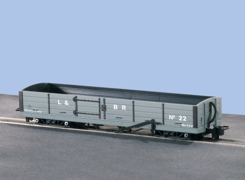 9 00-9 L&amp;amp;B Bogie Wagon Grey