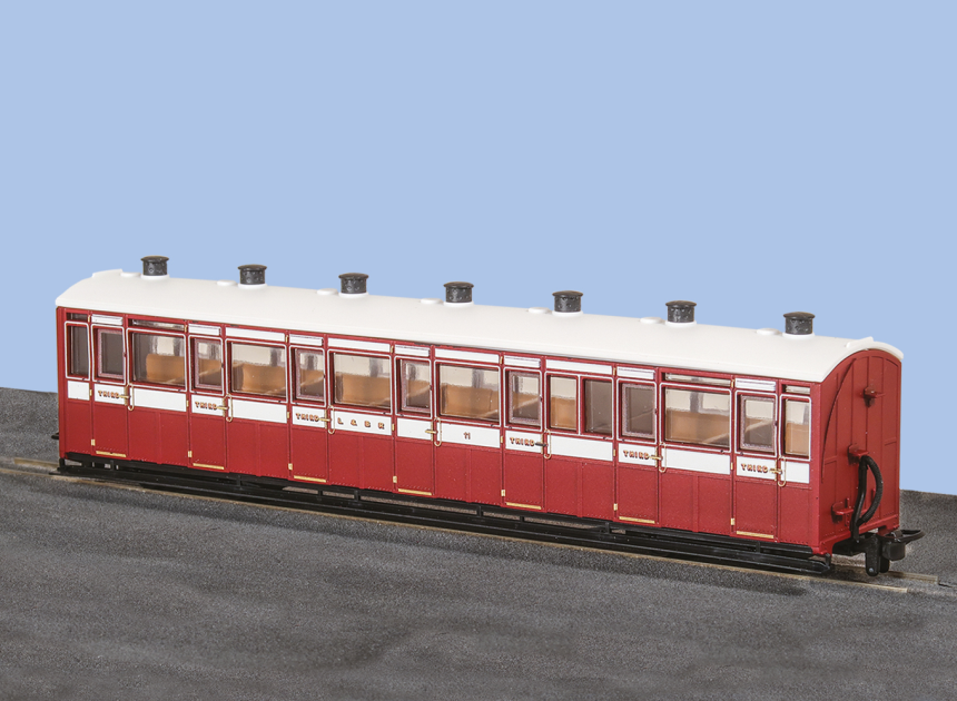9 Lynton &amp; Barnstaple All Third Coach, 00-9, L&amp;B No. 11