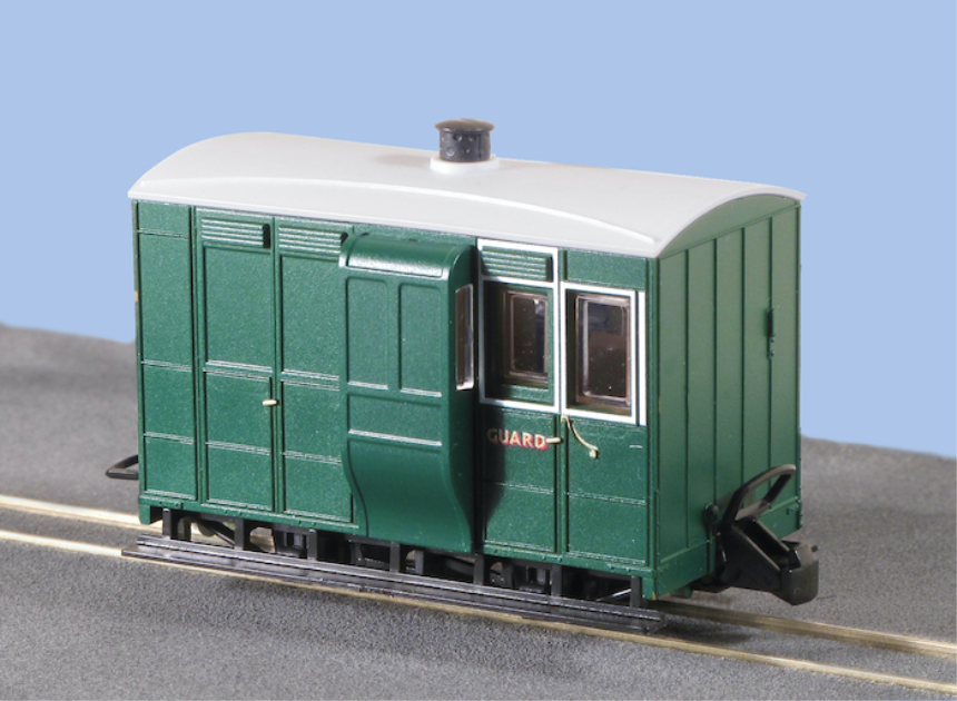 9 Glyn Valley Tramway 4-wheel coaches Freelance Brake Coach