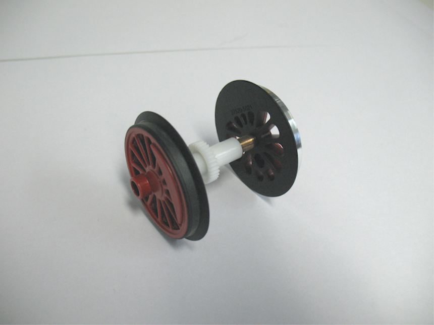 G G-Radsatz BR 194 mit Zahnrad + Haftreifen