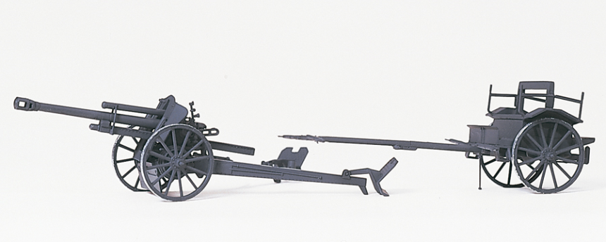 1:87  Leichte Feldhaubitze 10.5 cm + Zubeh&#246;r DR 1939-45
