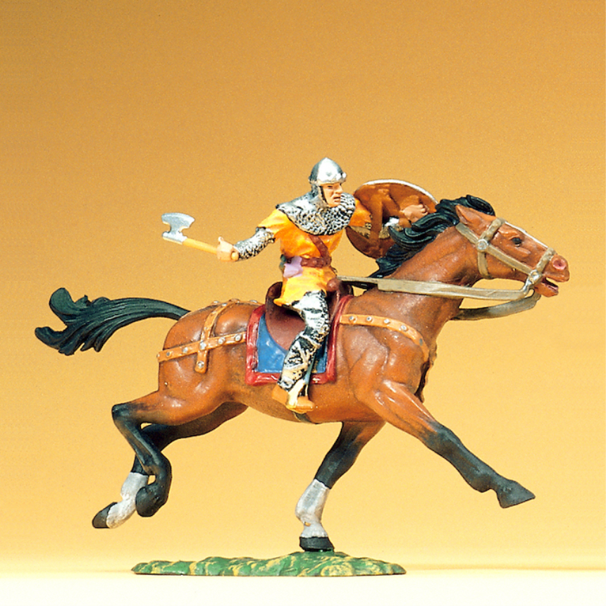 1:25 Normanne reitend mit Schlachtbeil