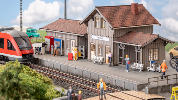 H0 Figuren Themenwelt Bahnsteig