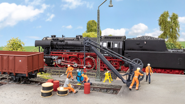 H0 Figuren Themenwelt Bahntriebswerk