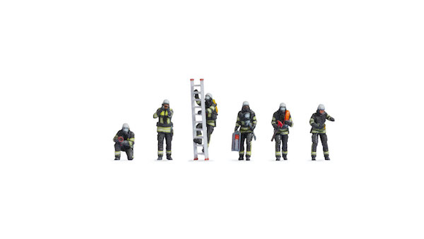 N Feuerwehr 3D Farbdruck