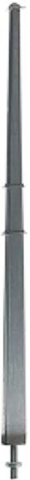 H0 Mast f&#252;r Quertragwerk. 165 mm hoch. Alu
