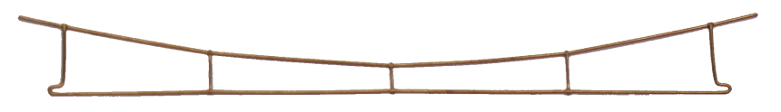 N Fahrdraht verkupfert 0.5 x 90 mm