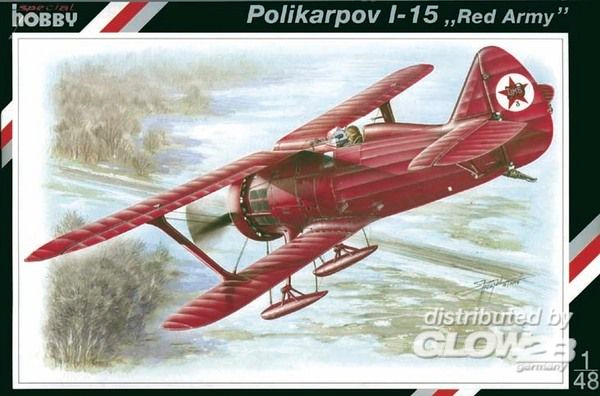 1/48Polikarpov I-15 &#39;&#39;Red Army&#39;&#39;