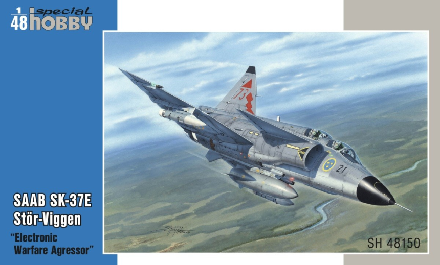 &amp;quot;1/48SAAB SK-37E St&amp;#246;r-Viggen &amp;quot;&amp;quot;Electronic Warfare Agressor&amp;quot;&amp;quot;&amp;quot;