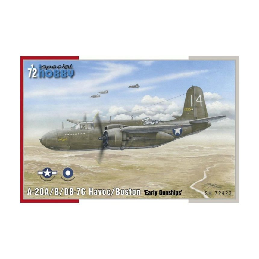 1/72A-20B/C Havoc Gunships