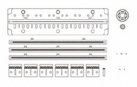 1/12 Honda RC166 Metal Chain Set