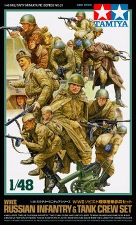 1/48 Russ.Infantry &amp;amp;Tank Crew Set